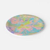 マーブル紙プレート ペーパープレート (アングル)