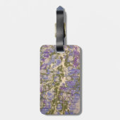 マーブル紙 ラゲッジタグ (裏面縦)