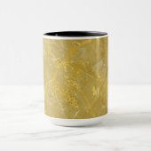 マーブル金ゴールドエフェクトマグ マグカップ (中央)