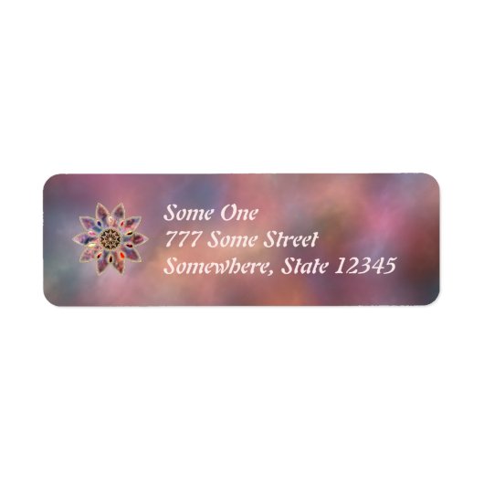 マーブル銀河系住所 シール (正面)