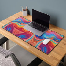 マーブル鮮やかアクリル渦巻き抽象芸術エレガンス