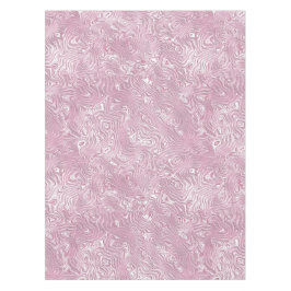 マーブル シルク モワール パターン ダスティ ピンク テーブルクロス