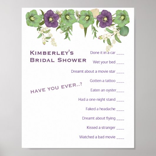 マーブ ボーホー フローラル ✨ 最も面白い 最も奇妙なゲーム ポスター (正面)