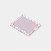 マーブ ヴィンテージ ボタニカル パターン ポストイット (アングル)