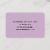 マーベド・ビジネス・カード 名刺 (裏面)