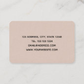 マーベド・ビジネス・カード 名刺 (裏面)