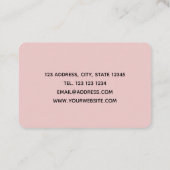 マーベド・ビジネス・カード 名刺 (裏面)