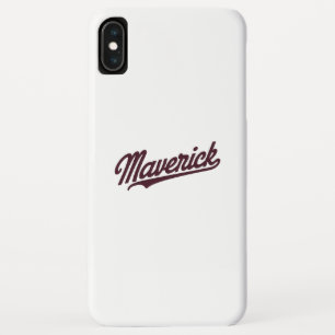 マーベリックタイポグラフィアート iPhone XS MAXケース