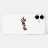 マーベリックタイポグラフィ Case-Mate iPhoneケース (裏面 (横))