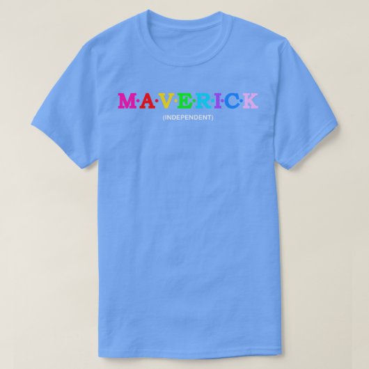 マーベリック独立 Tシャツ (デザイン正面)
