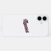 マーベリック・タイポグラフィ iPhoneケース (裏面横)
