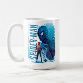 マーベルのスパイダーマン| NYC Hi-Techグラフィック コーヒーマグカップ (左)