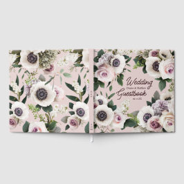 マーベルチョークに白いアネモネ ゲストブック