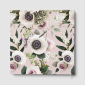 マーベルチョークに白いアネモネ ゲストブック (裏面)