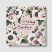 マーベルチョークに白いアネモネ ゲストブック (正面)