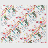 マーベルナース、ラスベガスクリスマスラッピング紙 ラッピングペーパー (フラット)