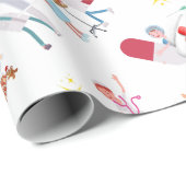 マーベルナース、ラスベガスクリスマスラッピング紙 ラッピングペーパー (ロールコーナー)