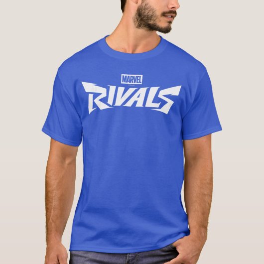 マーベルライバルズ ホワイトロゴ Tシャツ (正面)
