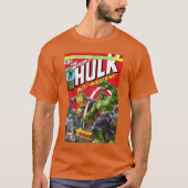 マーベルレジェンドシリーズ ハルクとウルヴァリンのコミック表紙 Tシャツ (正面)