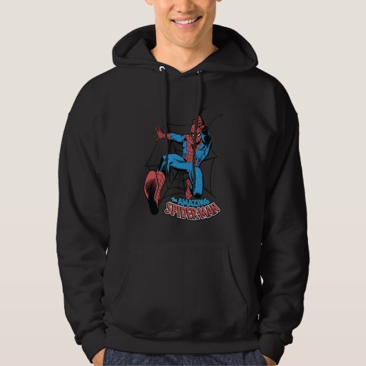 マーベル コミックス スパイダーマン ウェブ スウィング パーカ (正面)