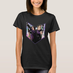 マーベル・ホーキー・ケイト・クリント・ラッキー・ザ Tシャツ