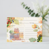 マーマレードレシピカード エンクロージャーカード (スタンド正面)