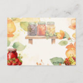 マーマレード空白のレシピカード エンクロージャーカード (裏面)