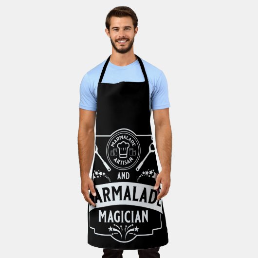 マーマレード・ジャムエプロン エプロン (着用した状態)