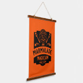 マーマレード・ジャム 吊り下げ型タペストリー (傾斜あり)