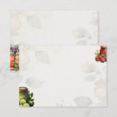 マーマレード ベーシック ブランク レシピ カード (正面/裏面)