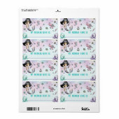 マーマンお洒落ネーム誕生日ゲームとは ラベル (フルシート)