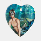 マーマンのオーナメント セラミックオーナメント (右)