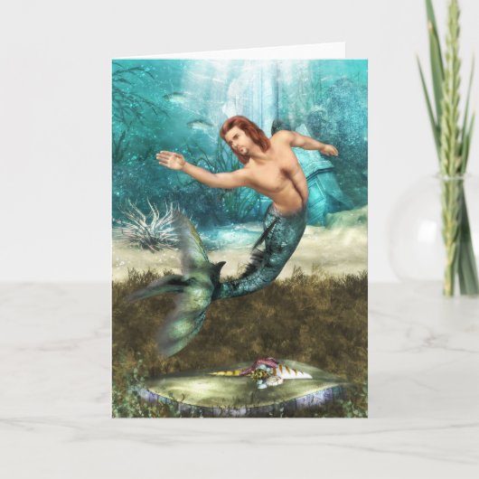 マーマンの挨拶状 カード (正面)