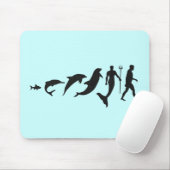 マーマンの進化 マウスパッド (マウス)