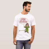 マーマンまたはマイクロフォンメンズライトのTシャツ Tシャツ (正面フル)