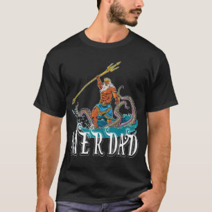 マーマンマーダッドマーメイドパパ Tシャツ