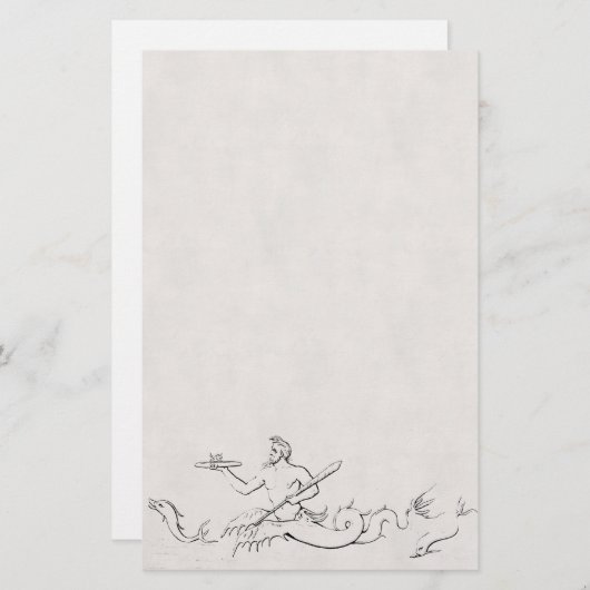 マーマン 便箋 (正面/裏面)