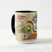 マーマ遊ンの中世のリュレ マグカップ (正面左)