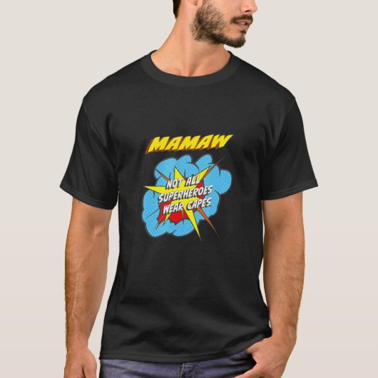 マームスーパーヒーローファミリー Tシャツ (正面)