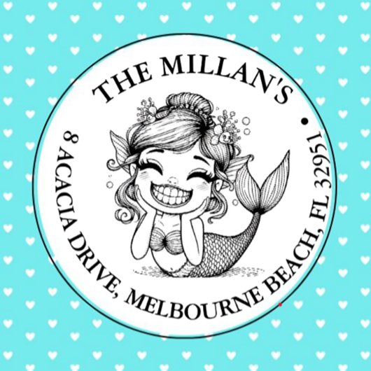 マーメおもしろいドパーティーテーマ セルフインキングスタンプ