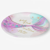 マーメお洒落ッドアンダーザシー紙プレート ペーパープレート (アングル)