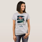 マーメお洒落ーやる気を起こさせるド Tシャツ (正面フル)