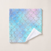 マーメかわいらしーはかりで測ド バスタオルセット (ウォッシュタオル)