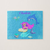 マーメきらめくドの読本が個人用に ジグソーパズル (横)