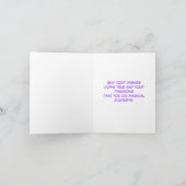 マーメきらめくド読ズ・ブックスハッピーバースデー カード (内部)