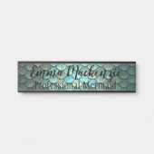 マーメはかりで測ドぶら下がったのドアサイン名プレート サインプレート (正面)