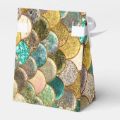 マーメはかりで測ド数々のカラーグリッターグラムパーティー フェイバーボックス (裏面サイド)