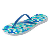 マーメはかりで測ド、アクア、シェルピンク、コバルト ビーチサンダル (アングル)