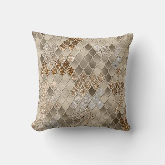 マーメはかりで測ドGlam #1 (フェイクグリッター)#decor #art クッション (正面)