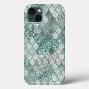 マーメはかりで測ドGlam #4 (フェイクグリッター)#decor #art iPhone 13ケース